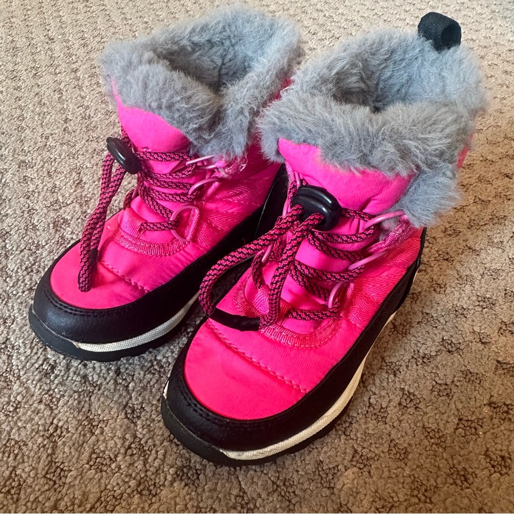 Weestep Winter Cold Weather Water Resistance Snow Boot Girls Toddler 8